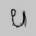BRAIDED KEY CHAIN (BLACK) / TOPOLOGIE