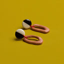 PENDIENTES "ORGANIC" ROSA / DEPEAPA