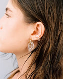PENDIENTES SHINY TRANSPARENTES / SUPLAIS
