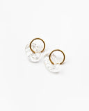 PENDIENTES SHINY TRANSPARENTES / SUPLAIS