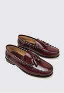 MOCASINES ICY BURDEOS CON BORLA / HUNE