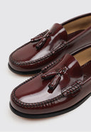 MOCASINES ICY BURDEOS CON BORLA / HUNE