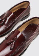 MOCASINES ICY BURDEOS CON BORLA / HUNE