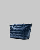 MARCHE TOTE M (MARINE BLUE METALLIC PUFFER) / TOPOLOGIE