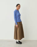 FALDA ALINE MARRON / DIARTE