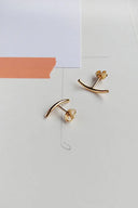PENDIENTES PORTION PLATA  / SEW A SONG
