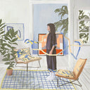 "INES OUTLINED" PRINT / KOKO CHE JOTA