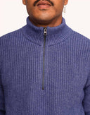 SWEATER BANJO HEATHER BLUE / OLOW