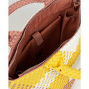 BOLSO MICHELE "JUST MOVE" - PINK, YELLOW & WHITE / VERB TO DO