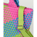 BOLSO MICHELE 'JUST MOVE' | PINK, BLUE & GREEN / VERB TO DO