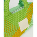 BOLSO AMELIA 'JUST MOVE' | GREEN, MINT & MOSTARD / VERB TO DO