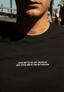 CAMISETA MUSEO NEGRA / GRAIN CLOTHING