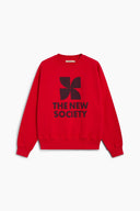 SUDADERA TNS LOGO CHINESE RED  / THE NEW SOCIETY