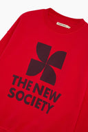 SUDADERA TNS LOGO CHINESE RED  / THE NEW SOCIETY