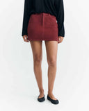 FALDA MINI CORDUROY MAHOGANY / THINKING MU