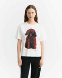 CAMISETA PET PORTRAIT WHITE LUCIA / THINKING MU