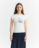 CAMISETA MEOWROBICS WHITE MIRNA / THINKING MU